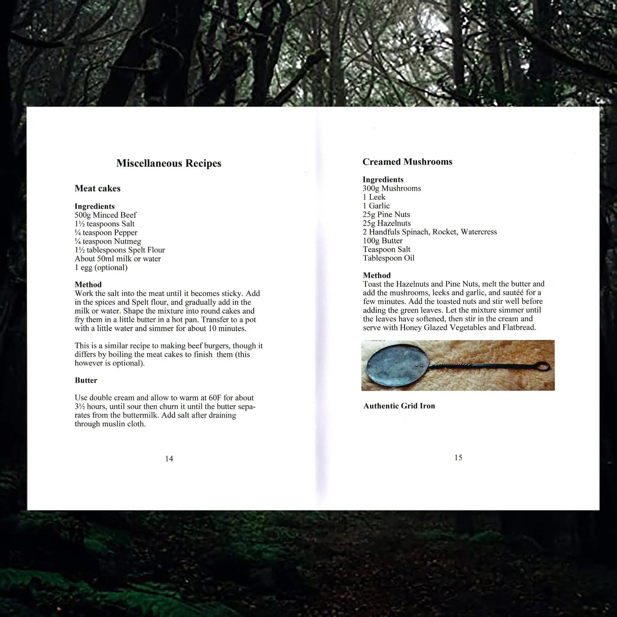 Viking Age Recipes Book by Ragnar Skjotrson - Inside Pages