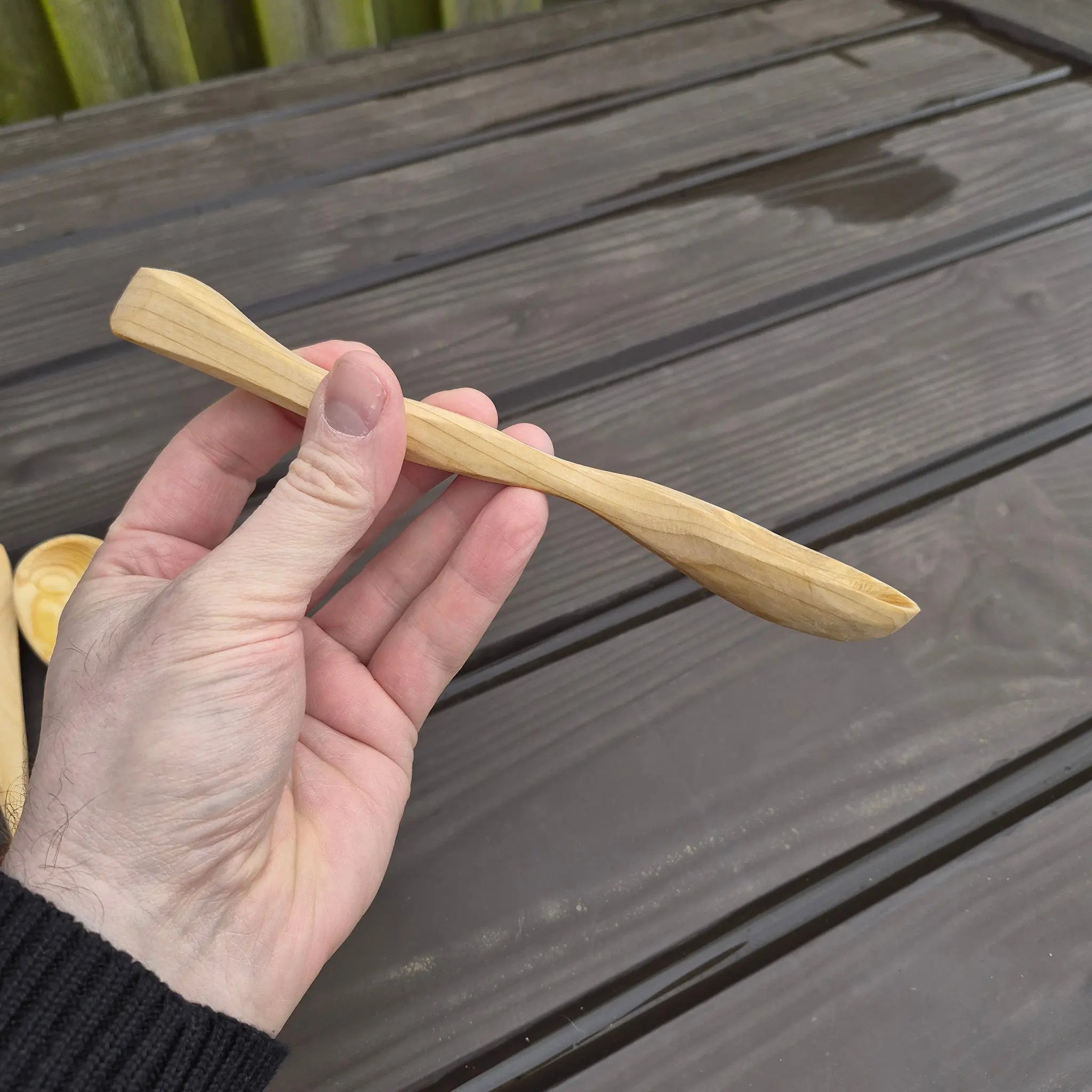Viking Age Replica Handmade Alder Wood Spoon The Viking Dragon