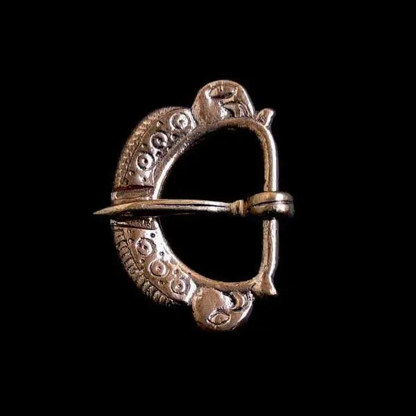 7-9Th Century Viking / Saxon Bronze Buckle - Belts & Fittings