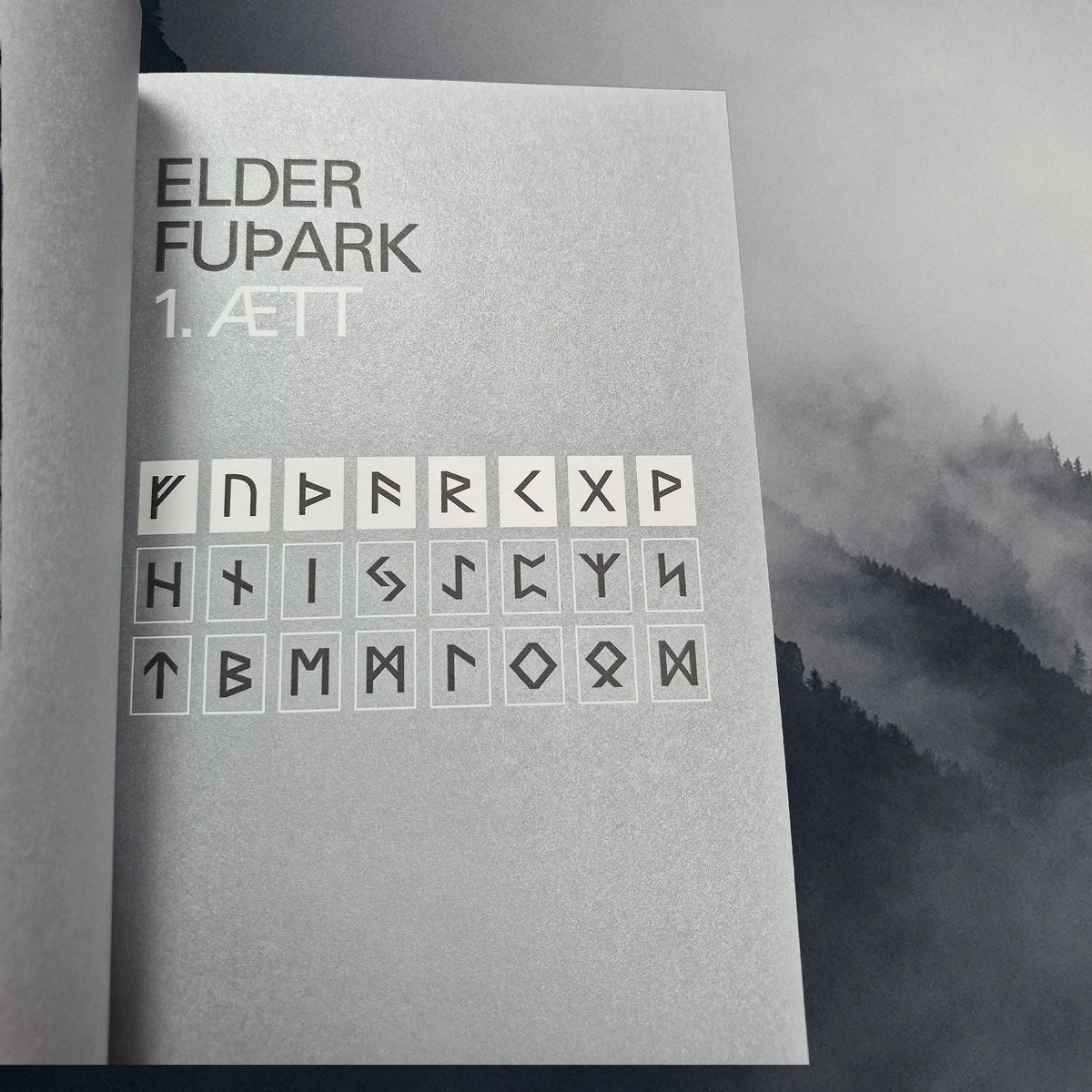 Runes: The Icelandic Book of Fuþark by The Icelandic Magic Company - Inside Book 1st Aett