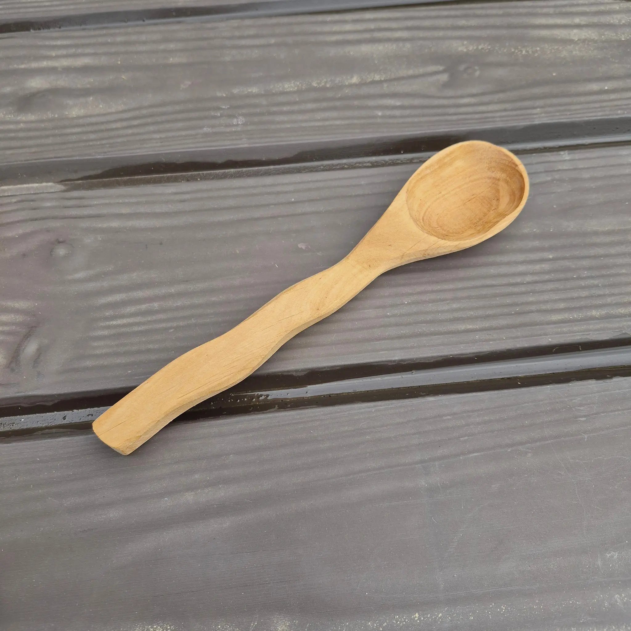 Viking Age Replica Handmade Alder Wood Spoon - Large The Viking Dragon