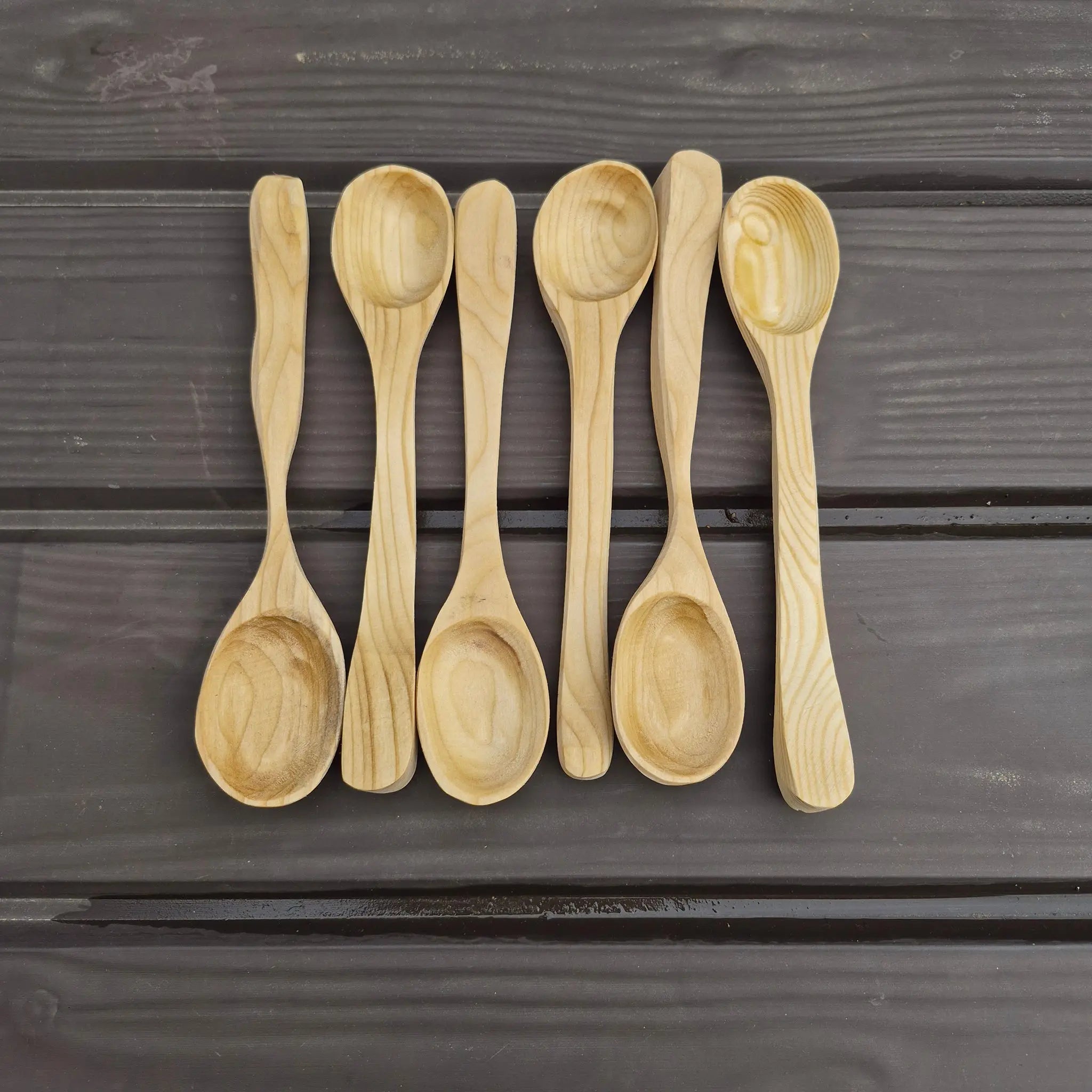 Viking Age Replica Handmade Alder Wood Spoon The Viking Dragon