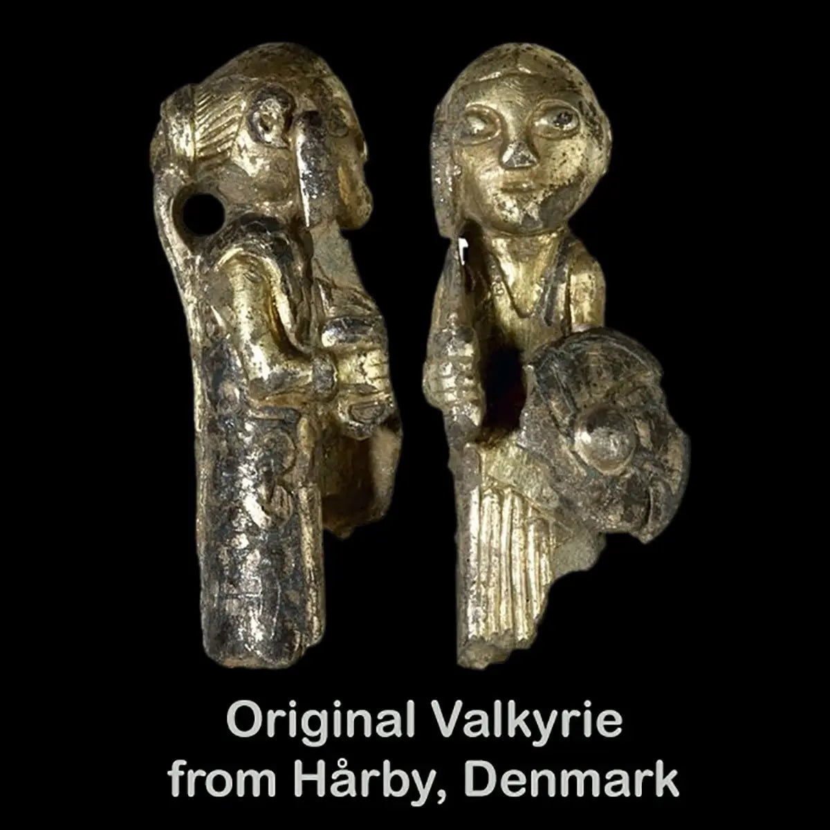 Original Valkrie Pendant from Hårby, Funen, Denmark