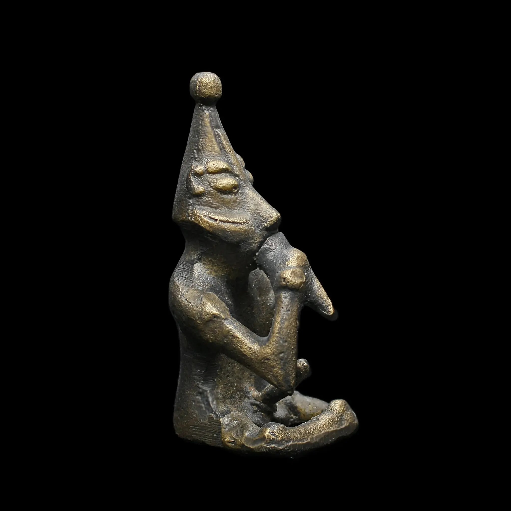 Frey Bronze Statue - Right View