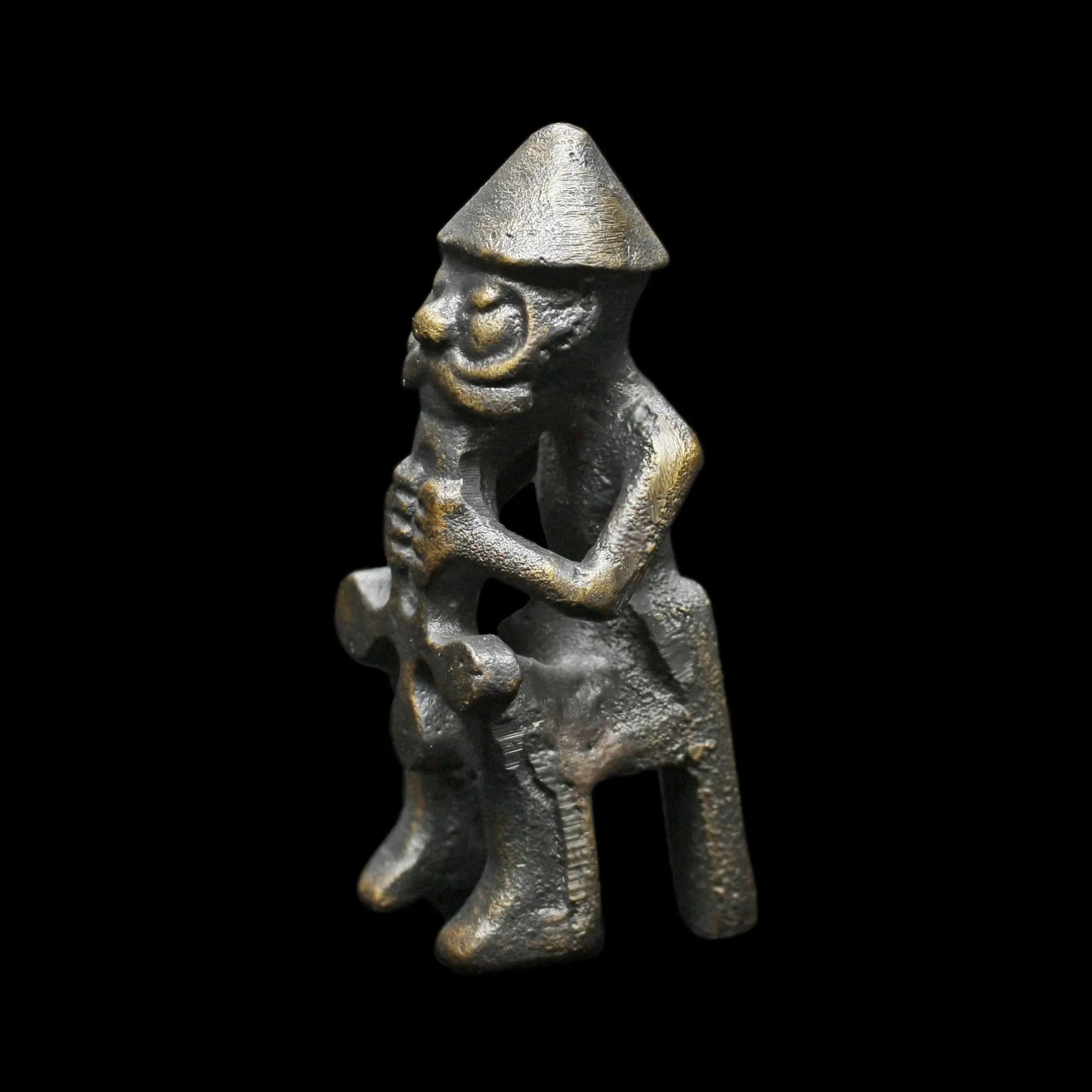 Thor Bronze Statue - Left View
